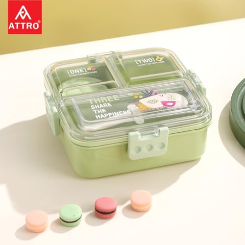 ATTRO Tasty Bite 3 Compartment