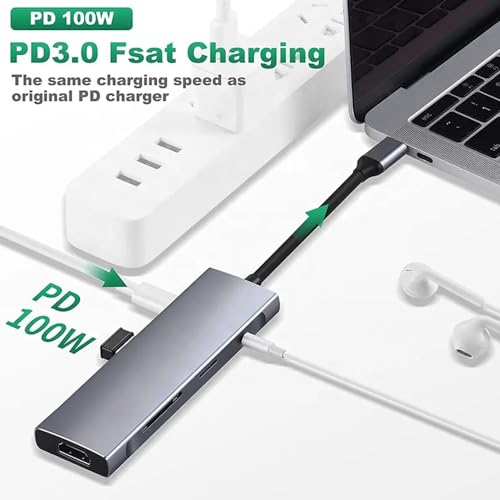 Technoview USB-C Hub Dock 9-in-1