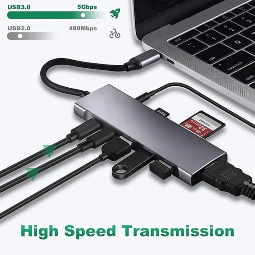 Technoview USB-C Hub Dock 9-in-1