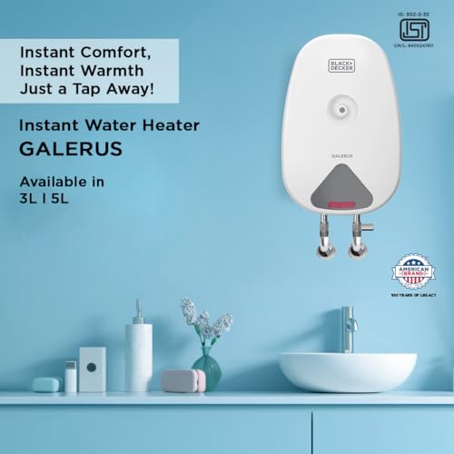 Black+Decker Galerus Geyser 5 Litre