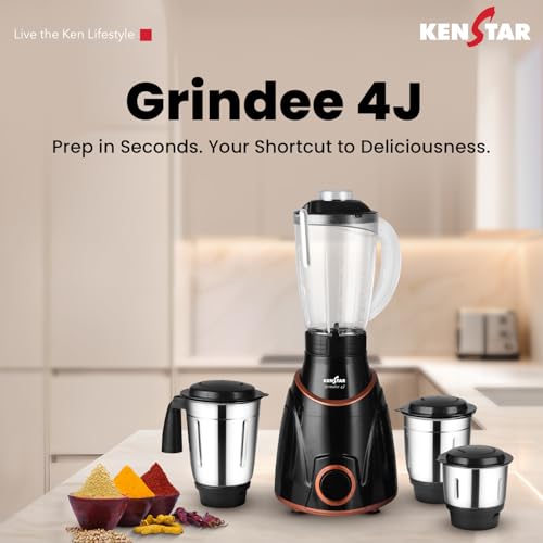 Kenstar GRINDEE 4J Mixer Grinder
