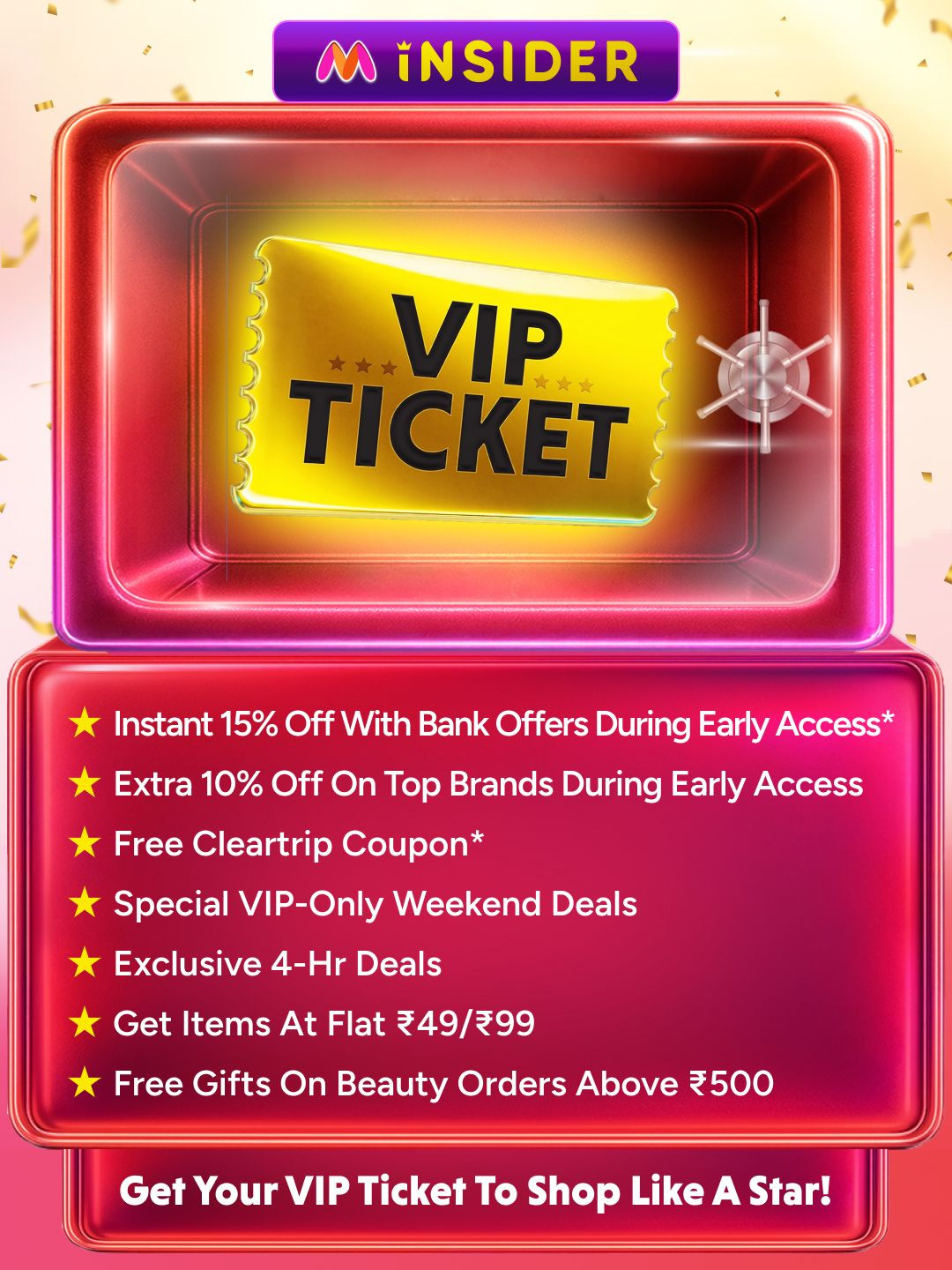 VIP ticket Get VIP Only Benefits this EORS - Image 2