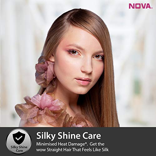 Nova NHS - 840 Selfie Hair Straightener for Women (Pink) - Image 5