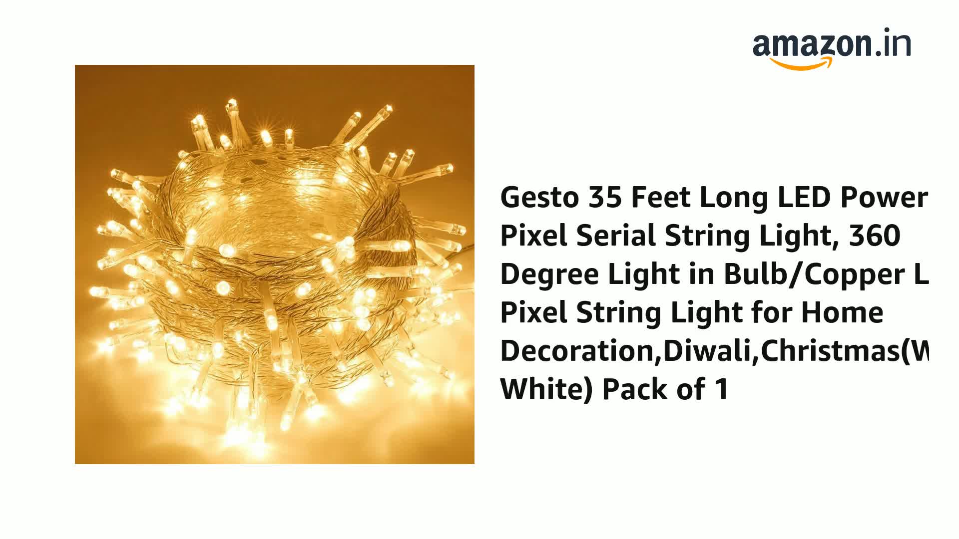 Gesto 35 Feets Led Serial