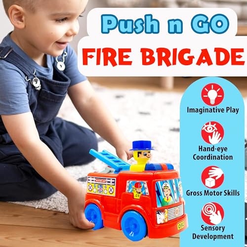 ToyBharat Push N Go Fire