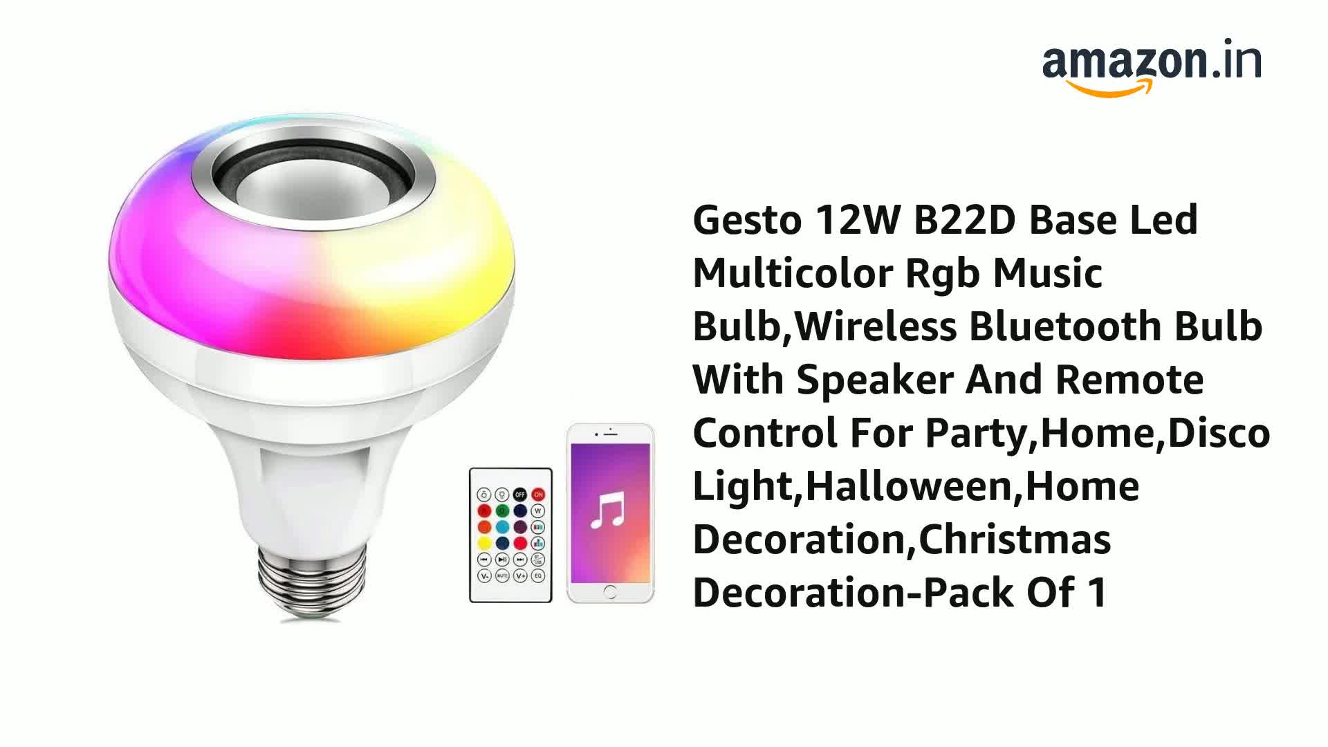 Gesto 12W B22D Base Led