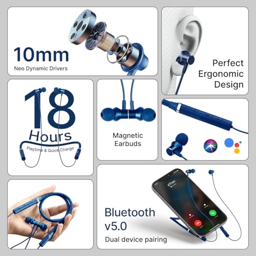 pTron Tangentbeat in Ear Bluetooth