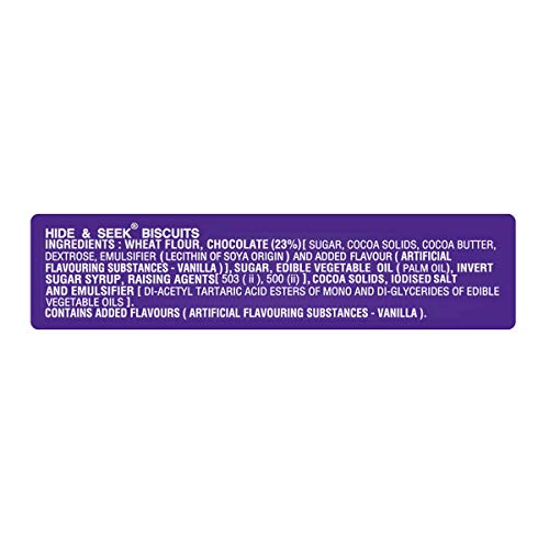 Parle Hide and Seek Chocolate Chip Cookies, 200g - Image 3