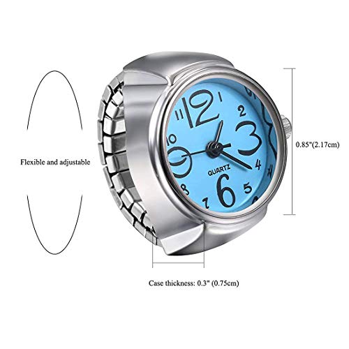 Yellow Chimes Watch Designed Stretchable Rings for Women and Men - Image 4