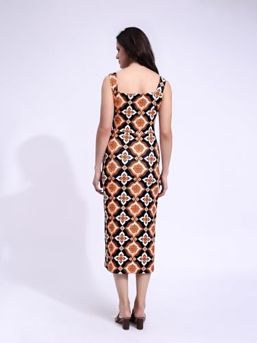 PURVAJA Women’s Bodycon Midi Dress - Image 3