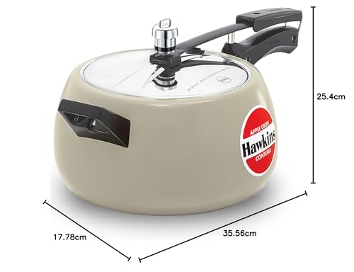 Hawkins Ceramic- Coated Contura 5L Green Apple Pressure Cooker - Image 3