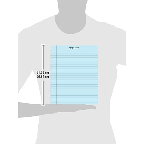 amazon basics Wide Ruled 10.5x8.5