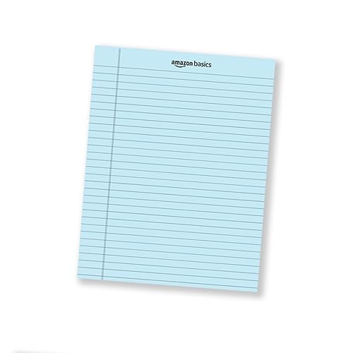 amazon basics Wide Ruled 10.5x8.5