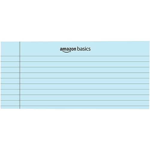 amazon basics Wide Ruled 10.5x8.5