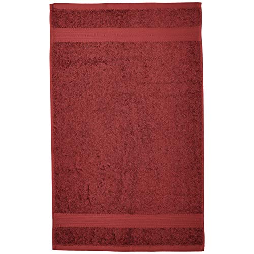 AmazonBasics Cotton Hand Towel 500 GSM (Set of 6, Red) - Image 7