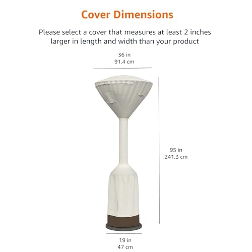 AmazonBasics Standup Patio Heater Cover