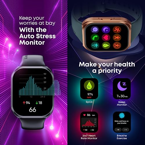 Fastrack Limitless Fs1+ Smartwatch| 2.01"