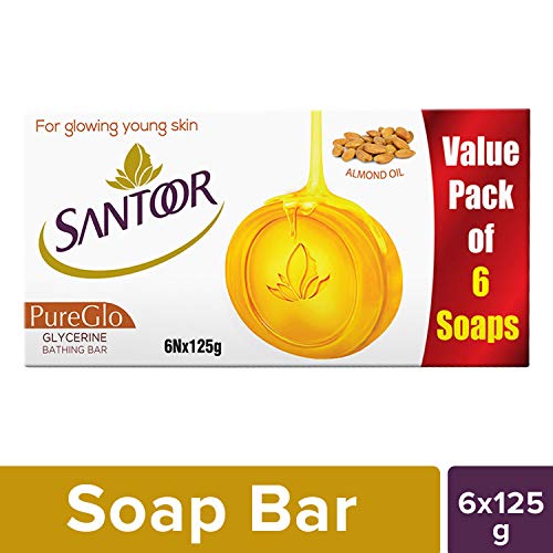 Santoor Pureglo Glycerine Soap