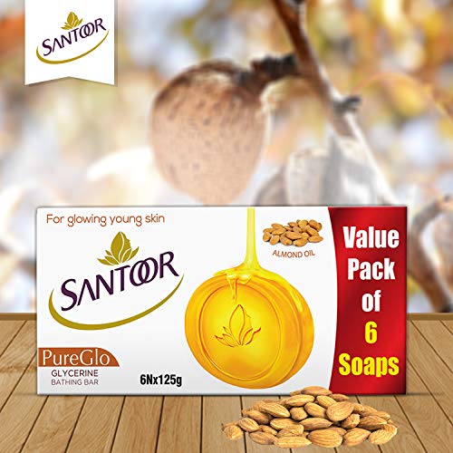 Santoor Pureglo Glycerine Soap