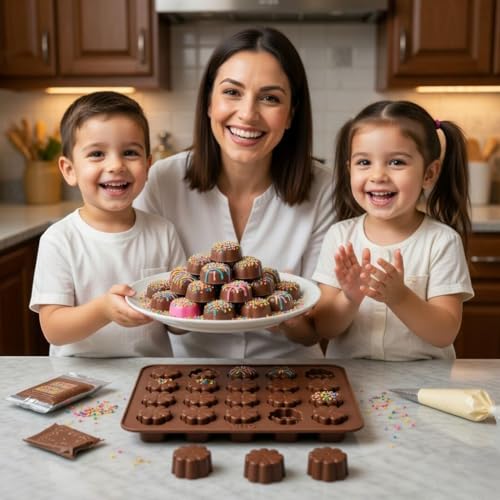 ARTO 15-Cavity Flower Silicone Chocolate