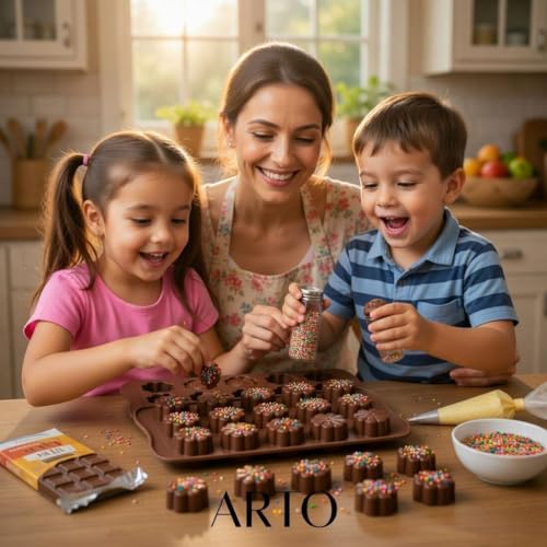ARTO 15-Cavity Flower Silicone Chocolate