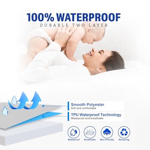 BeyBee 100% Waterproof Interlock Mattress