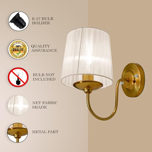 Homesake® Antique Brass Wall Sconces