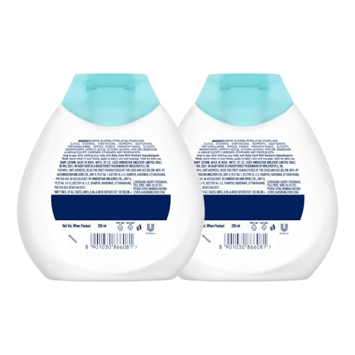 Baby Dove Rich Moisture Baby Lotion, 200 ml (Pack of 2) - Image 3