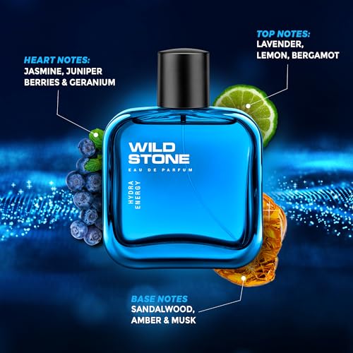Wild Stone Hydra Energy Perfume for Men, 50ml (Pack of 1) - Image 6