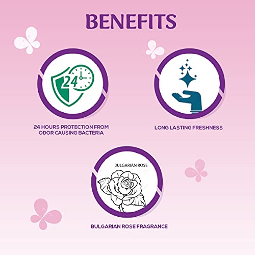 Spinz Exotic Perfumed Deo for Women, with Bulgarian Rose Fragrance for Long Lasting Freshness and 24 Hours Protection from Odour causing Bacteria, 150ml - Image 4