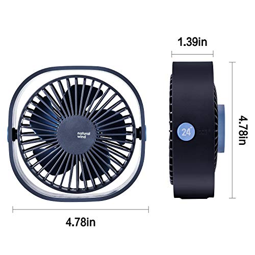 Small Desktop Fan Quiet USB
