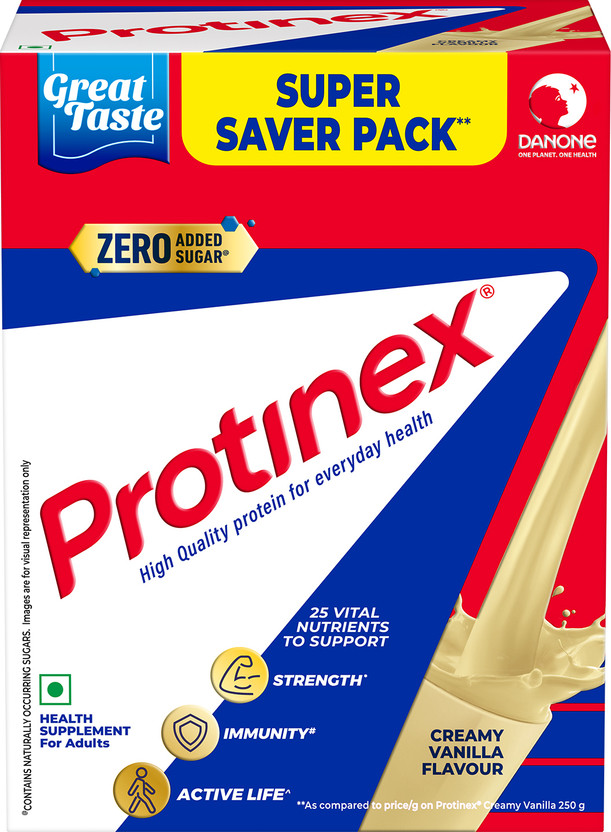 Protinex Creamy vanilla |40% daily protein with 200ml milk | Stro...more