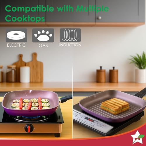 Wonderchef Valencia Non-Stick Grill Pan