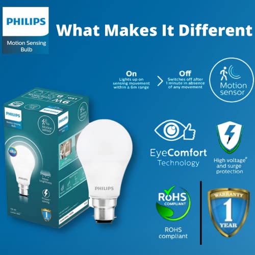Philips 9W Motion Sensor B22