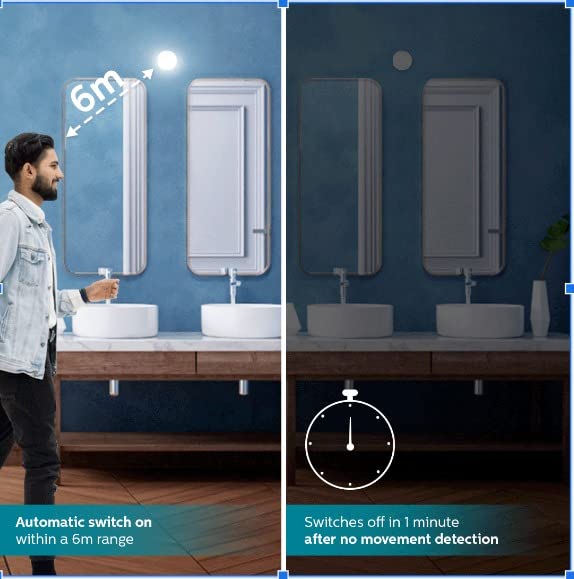 Philips 9W Motion Sensor B22