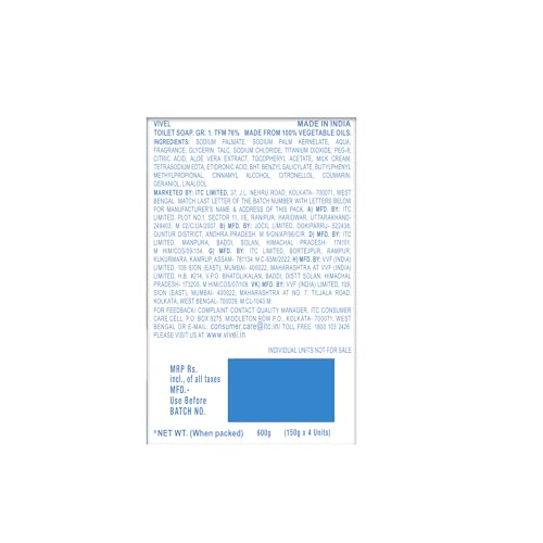 Vivel Aloe Vera Bathing Soap