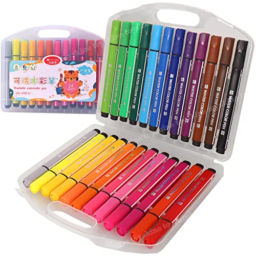 Toyshine 24 Pcs Washable Watercolor