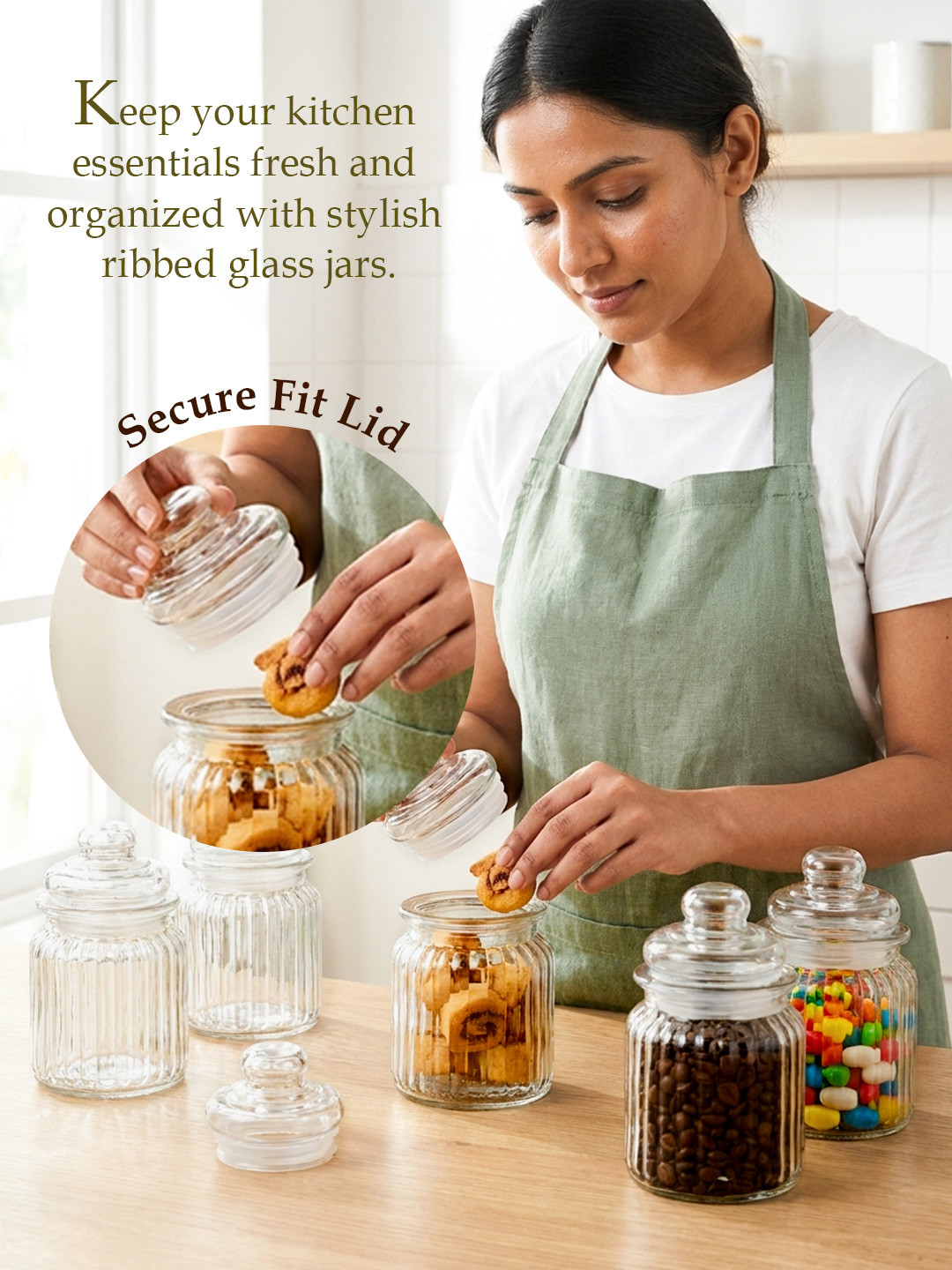 MARKET99 Set of 6 Airtight