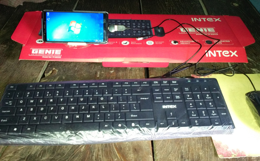 Intex KB+MS Combo Wired USB