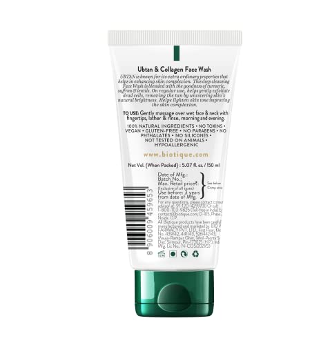 Biotique Ubtan & Collagen Face