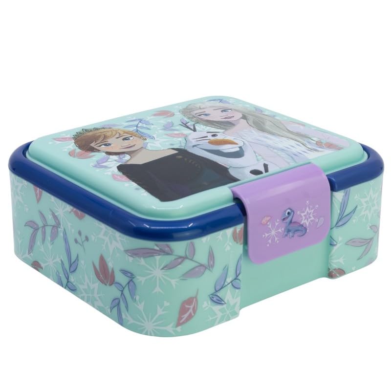 STRIDERS Supreme Multi Compartment Sandwich Box Frozen Snowy Tale
