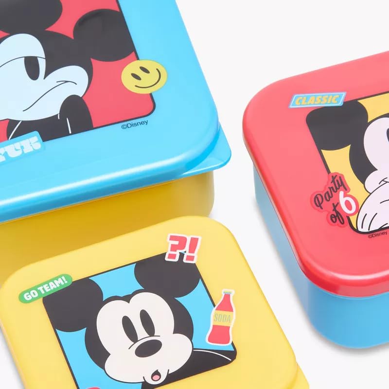 STRIDERS 3 PCS Nesting Snack Boxes Set MIICKEEY MOOUUSE Fun-Tastic - Image 5