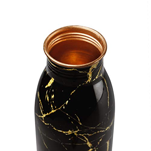 Cello Cop- Pura Good Earth Copper Bottle, 1000ml, Granite - Image 3