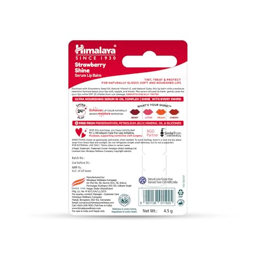 Himalaya Strawberry Shine Serum Infused