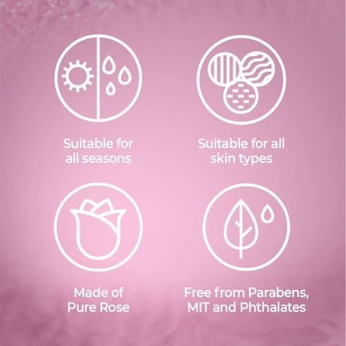 Himalaya Natural Glow Rose Face Gel 100ML, Red - Image 6
