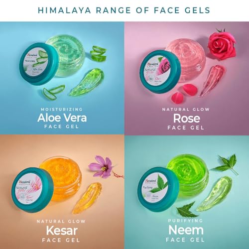 Himalaya Natural Glow Rose Face Gel 100ML, Red - Image 7