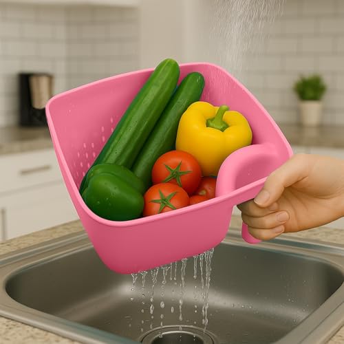 Frenchware Plastic Colander with Handles