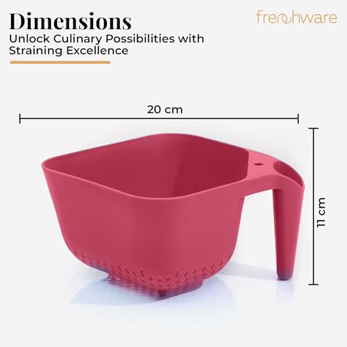 Frenchware Plastic Colander with Handles
