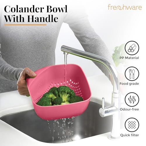 Frenchware Plastic Colander with Handles