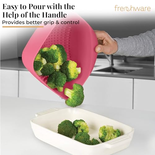 Frenchware Plastic Colander with Handles